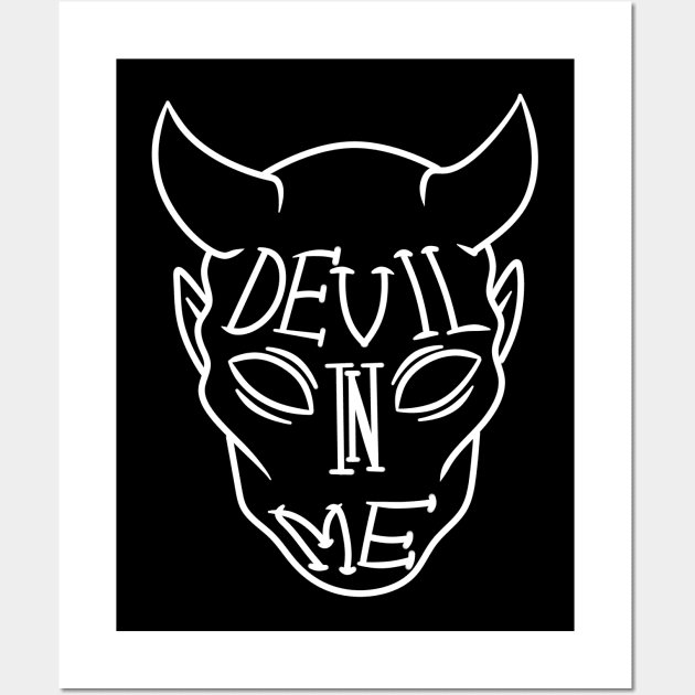 devil in me Wall Art by Antho